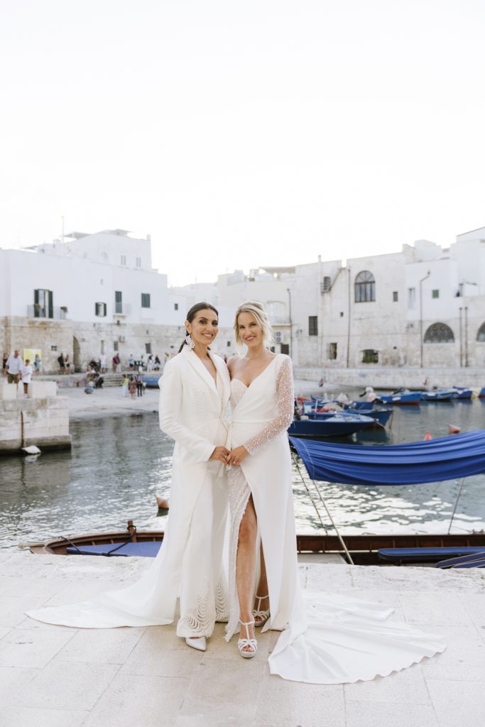 bride and bride gay wedding photographer