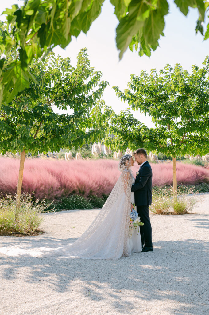 abito francesca piccini con cappa in pizzo