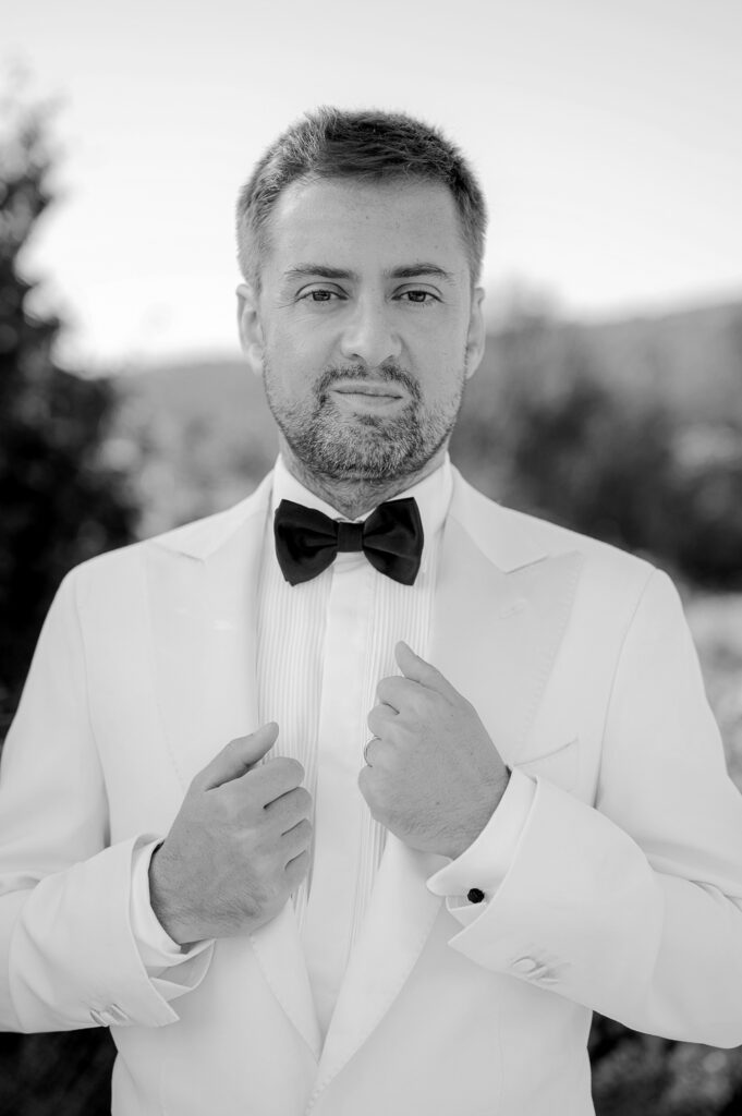 abito uomo con papillon