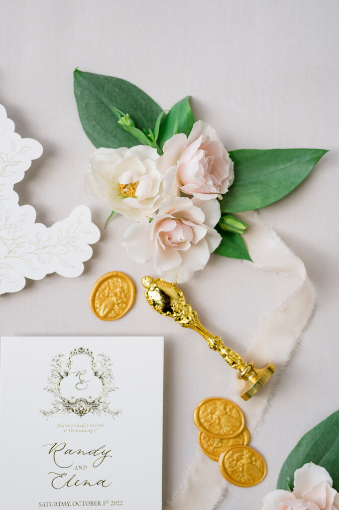 wedding details stationary