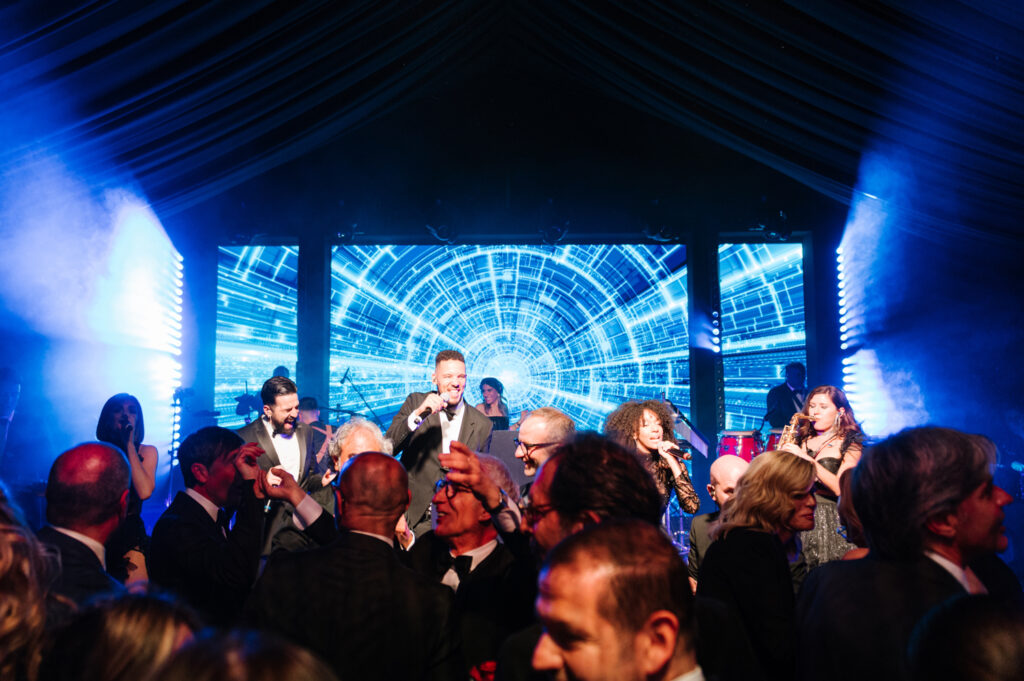 party club style wedding