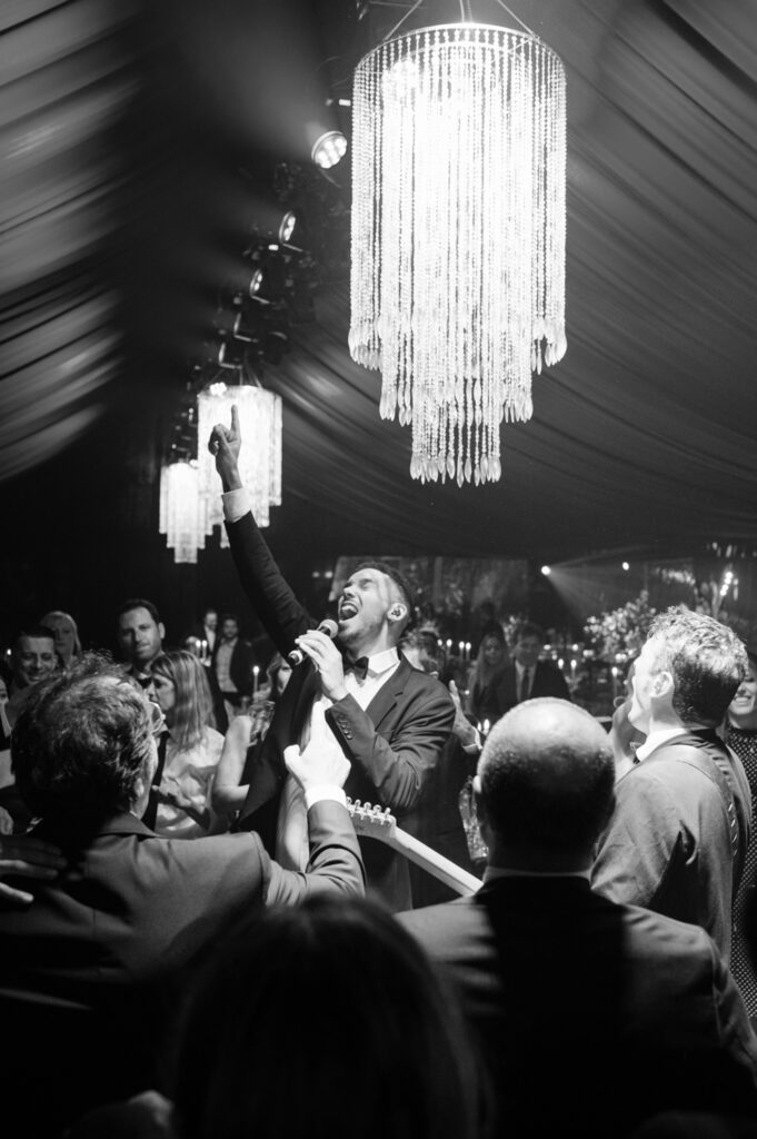 grande festa di matrimonio in italia con band Alessandro De Angelis